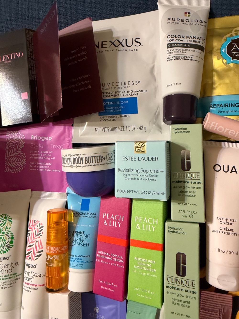 ULTA Samples 40 pouch NEW NOYZ Briogeo Peach & Lily - Picture 7 of 11